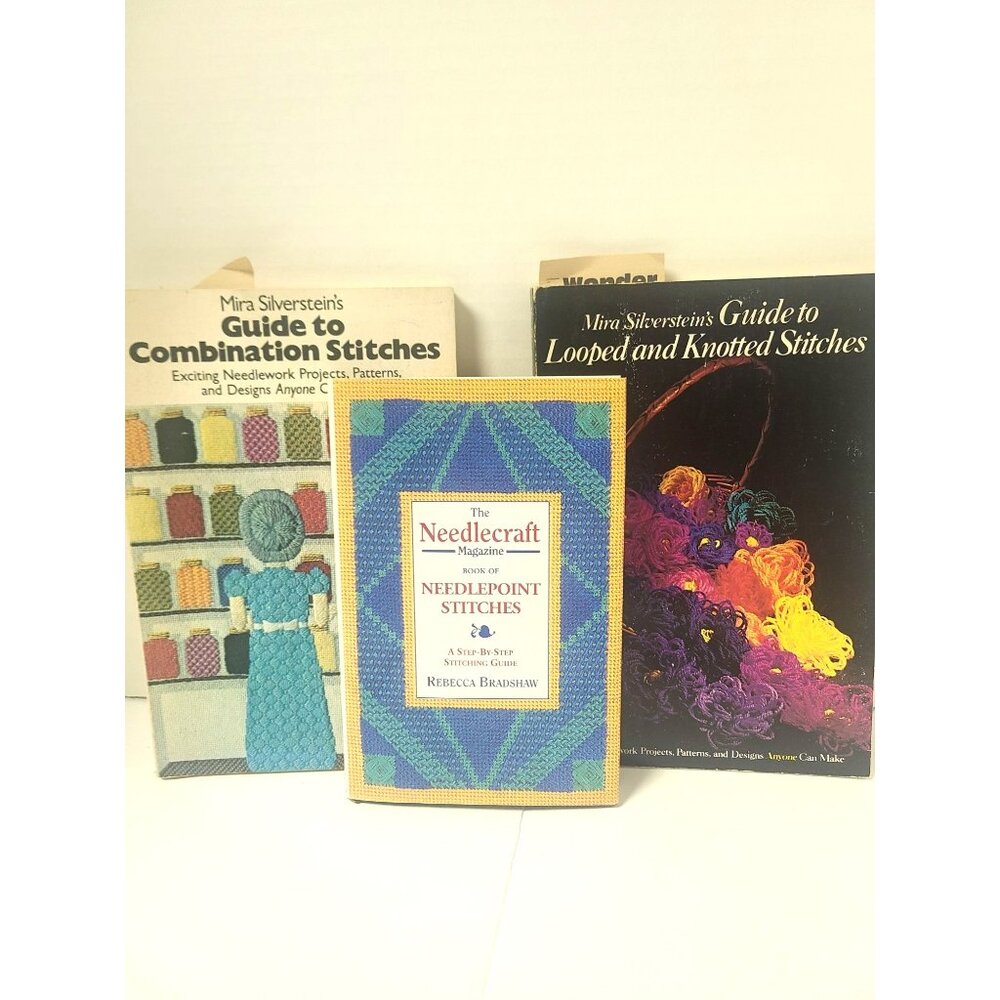 LOT OF NEEDLECRAFT HOW-TO BOOKS